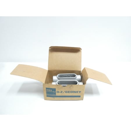 Egs IRON 3/4IN CONDUIT OUTLET BODIES AND Box, 5PK OZG C27